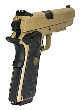 Пистолет KJW Colt M1911 MEU, tan, greengas (kp-07.gas-tan)