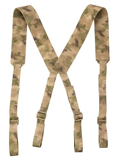 детальное фото Лямки плечевые Strike под бронежилет, A-TACS Camo интернет-магазин "Планета страйкбола"