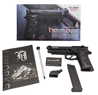 Пистолет KJW M9 Vertec, greengas (kj-gbb-newm9)