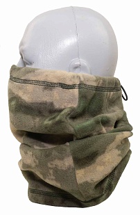 Баф Strike с утяжкой, укороченный, флис 220, A-TACS Camo