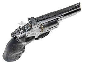 Gletcher Револьвер SW R25 Silver, пневматический, серебристый