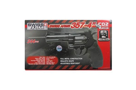 Swiss Arms Револьвер 357-4, CO2, пневматический