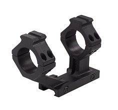 фото Крепление Strike для оптического прицела двойное кольца 30мм, picatinny, 3D печать пластик интернет-магазин "Планета страйкбола"