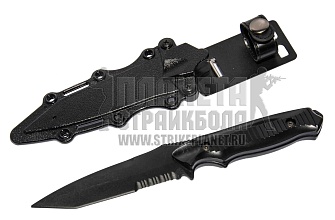 нож тренировочный t&d gerber-cfb пластик черный (td019bk)