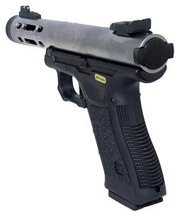 Пистолет WE Galaxy G Series silver , greengas (we-gx01-sv)