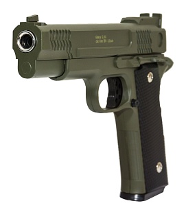 Galaxy Пистолет Smith & Wesson 945, спринг, зеленый (g20g)