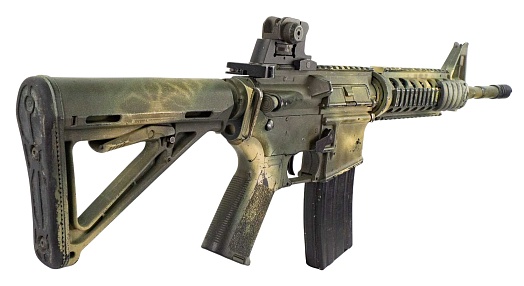 Автомат LCT M4A1 RIS, 114 м/с, камуфляж (Б/У)