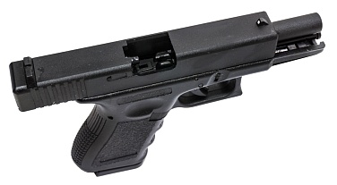 Пистолет KJW Glock 23 greengas (kj-g23mtl) kp-23