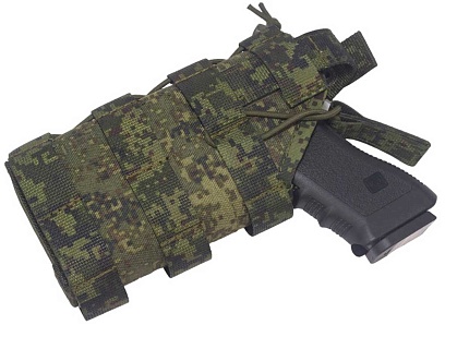 Кобура для пистолета c ЛЦУ/фонарем Strike левая, цифра