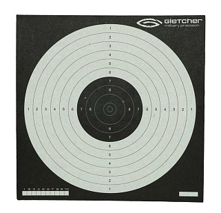 мишень gletcher 17x17 1шт.