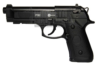 gunter пистолет beretta p92, пневматический, 4,5мм
