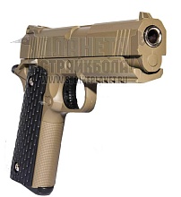 Galaxy Пистолет Colt Desert Warrior 4.3, спринг, tan (g25d)