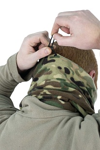 Баф Strike с утяжкой, укороченный, флис 280, мультикам