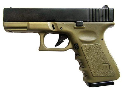 фото детально kjw пистолет glock 32c, олива (ggb-9906sm-od) интернет-магазин "Планета страйкбола"