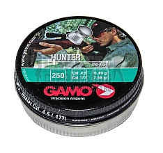 пули для пневматики gamo hunter 4.5мм 250шт