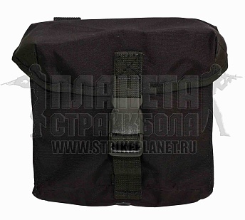 детальное фото Подсумок многоцелевой ССО СМ molle черный (125909) интернет-магазин "Планета страйкбола"