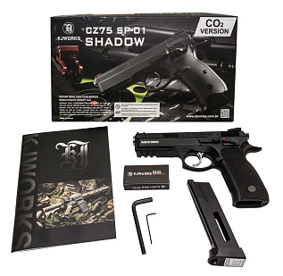 Пистолет KJW CZ SP-01 Shadow CO2 (kj-sp-01-co2)