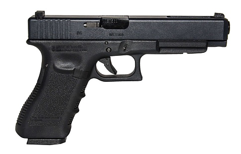Пистолет WE Glock 35 gen.3 greengas (we-g009a-bk)