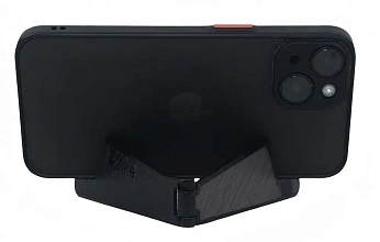 Подставка Strike Plumo для телефона и планшета складная, 3D печать пластик, черный
