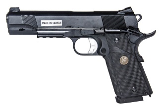 фото детально kjw пистолет colt m1911 meu, co2 (kp-07) интернет-магазин "Планета страйкбола"