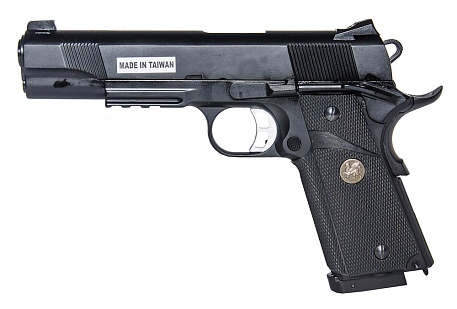 фото детально kjw пистолет colt m1911 meu, co2 (kp-07) интернет-магазин "Планета страйкбола"