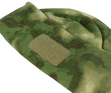 Шапка Strike флис с отворотом и велкро р-р 58, A-TACS Camo