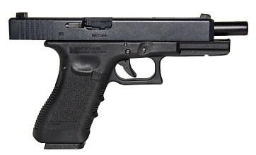 Пистолет WE Glock 35 gen.3 greengas (we-g009a-bk)