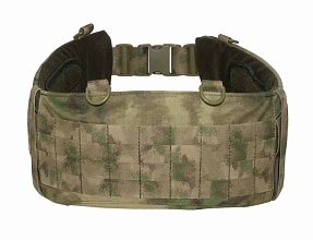 Варбелт Strike с карманом под противоосколочный пакет с КАП, размер XL, A-TACS Camo кордура