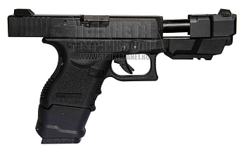 WE Пистолет Glock 33 Gen. 3, greengas (gp624)