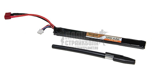 детальное фото для раздела Аккумулятор Strike LiPo 7.4В, 1200мАч, 20C, АК интернет-магазин "Планета страйкбола»