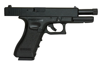 Пистолет KJW Glock 18 CO2 резьба под глушитель (kp-18-tbc.co2-bk)