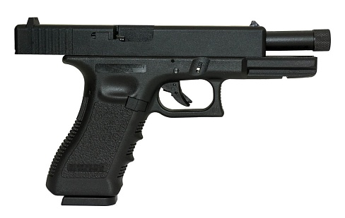 Пистолет KJW Glock 18 CO2 резьба под глушитель (kp-18-tbc.co2-bk)