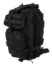 детальное фото Рюкзак штурмовой RusForce Travel 15L, чёрный интернет-магазин "Планета страйкбола"