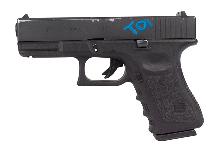 Пистолет WE Glock 19 Gen.3, greengas (Б/У)
