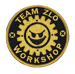 детальное фото Нашивка Zlo "Team ZLO " желтый интернет-магазин "Планета страйкбола"