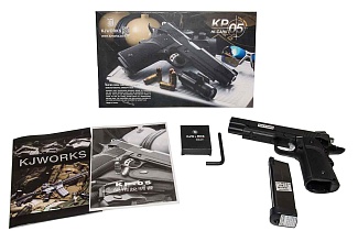 KJW Пистолет Colt M1911 Hi-Capa, CO2 (kp-05)