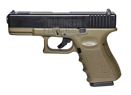 фото детально kjw пистолет glock 32c, олива (kp-03) интернет-магазин "Планета страйкбола"