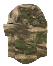Балаклава тактическая с "забралом", A-TACS Camo