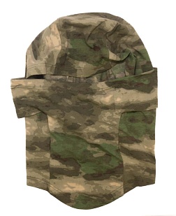 Балаклава тактическая с "забралом", A-TACS Camo