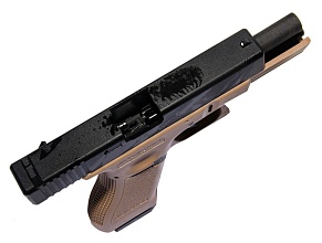 KJW Пистолет Glock 18, greengas, tan (kp-18-tan)