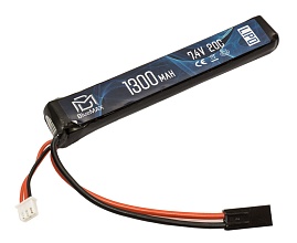 детальное фото для раздела Аккумулятор BlueMax LiPo 7.4V 1300mAh 20С интернет-магазин "Планета страйкбола»