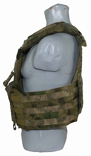 Плитоносец Strike под плиты Гранит 3 размера, кордура 1050D, A-TACS Camo