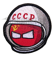 детальное фото Нашивка Zlo "Колобок Советский космонавт" интернет-магазин "Планета страйкбола"