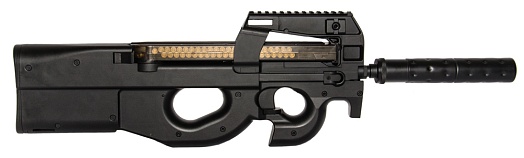 Пистолет-пулемет Cyma P90, с глушителем (cm060b)