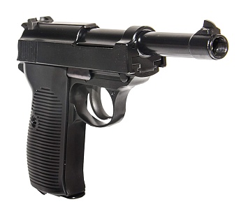 WE Пистолет Walther P38, greengas (we-p010lbox-bk)