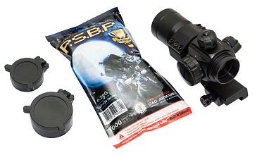 G&G Автомат CM16 R8-L в комплекте с прицелом (egc-16p-r8l-bnb-ncm)