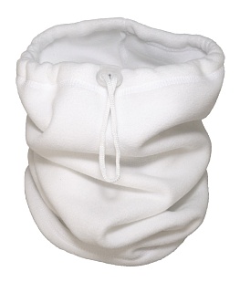 Баф Strike флис с утяжкой укороченный 300, белый