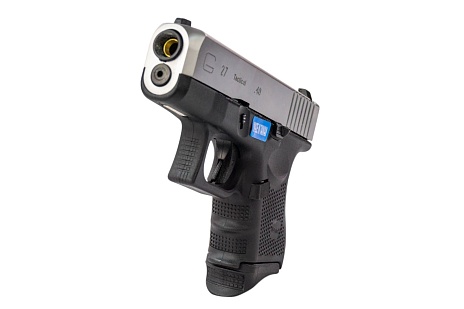 WE Пистолет Glock 27 Gen.4, серебристый слайд (WE-G006B-SV)