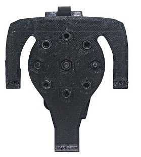 Кобура Strike TRIG для пистолета Colt Hi Capa на MOLLE, пластик, черный