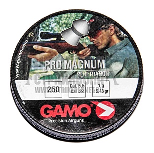 пули для пневматики gamo pro-magnum 55 мм 250шт